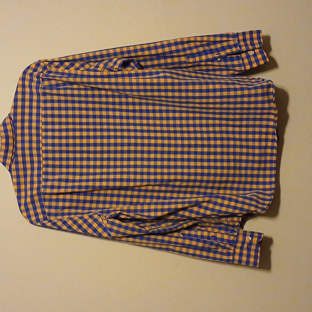 J. Crew Men's Ls Button Down Checked Cotton Shirt… - image 2